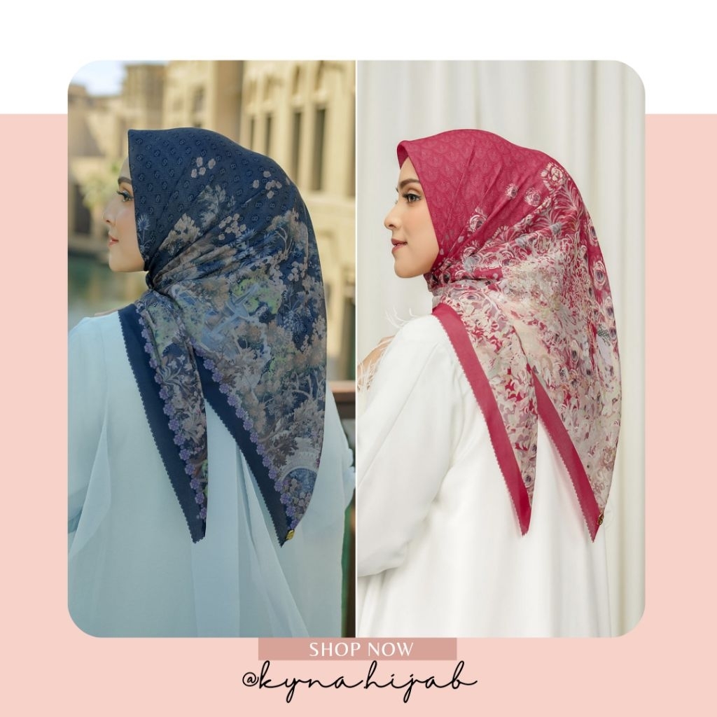 (READY SIAP KIRIM) JILBAB BUTTONSCARVES • JUBILATION SERIES, Al QASR SERIES, GRANADA SERIES, MONOGRA
