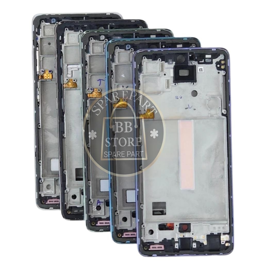 FRAME LCD - TULANG TENGAH BEZEL SAMSUNG A52 / A52S  MIDLLE FRAME + BEZEL