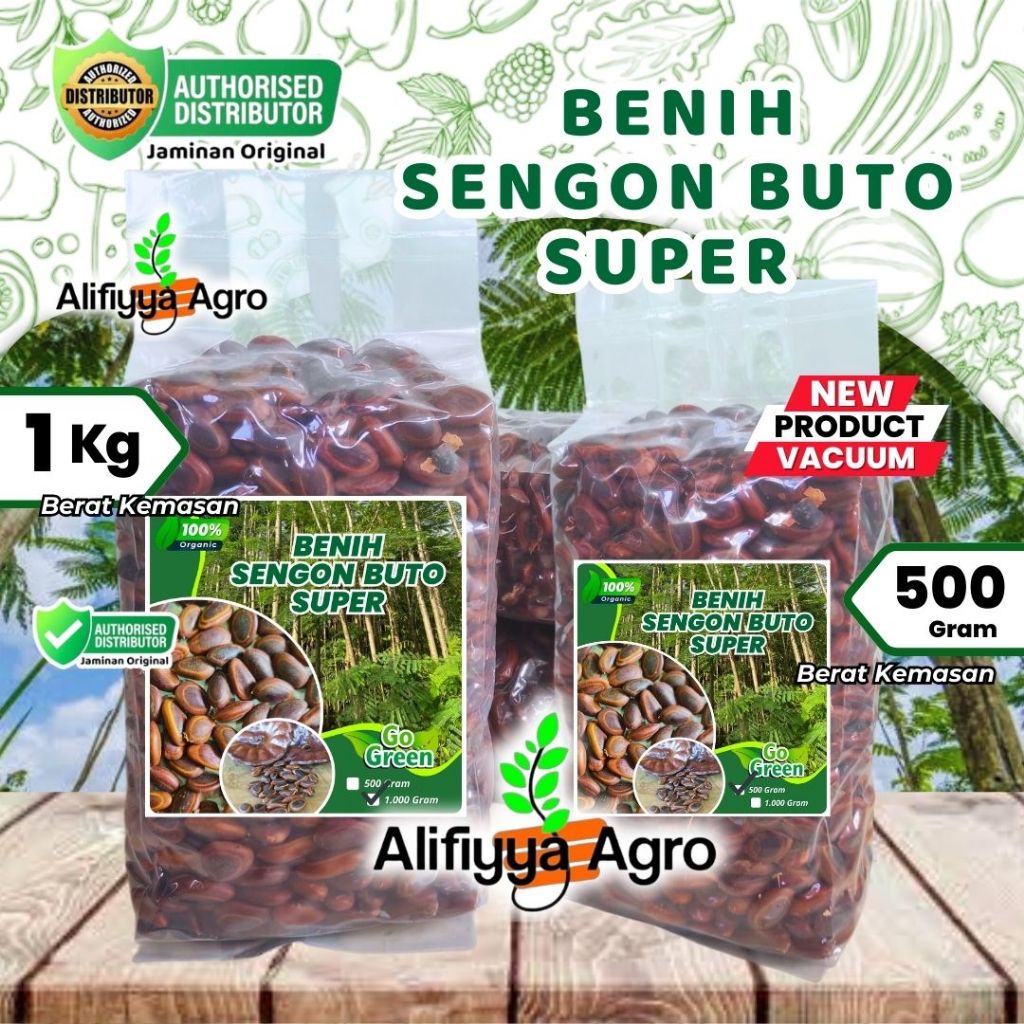 Benih SENGON BUTO SUPER - Bibit Benih Sengon BUTO (Asli Bersertivikat)
