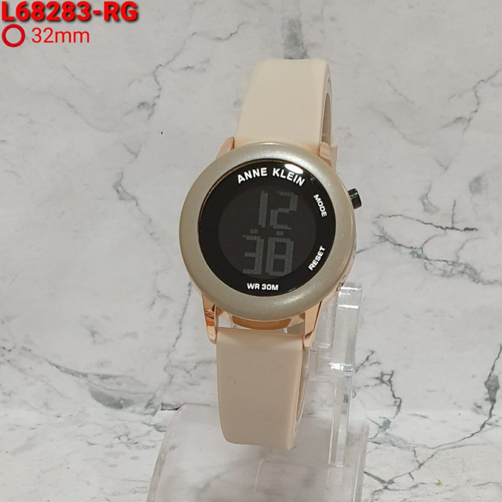 Jam Tangann Wanita Digital Anne Klein Tali Karet