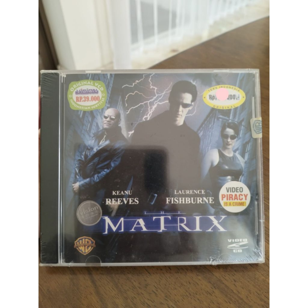 VCD Original Matrix - Keanu Reeves (segel)