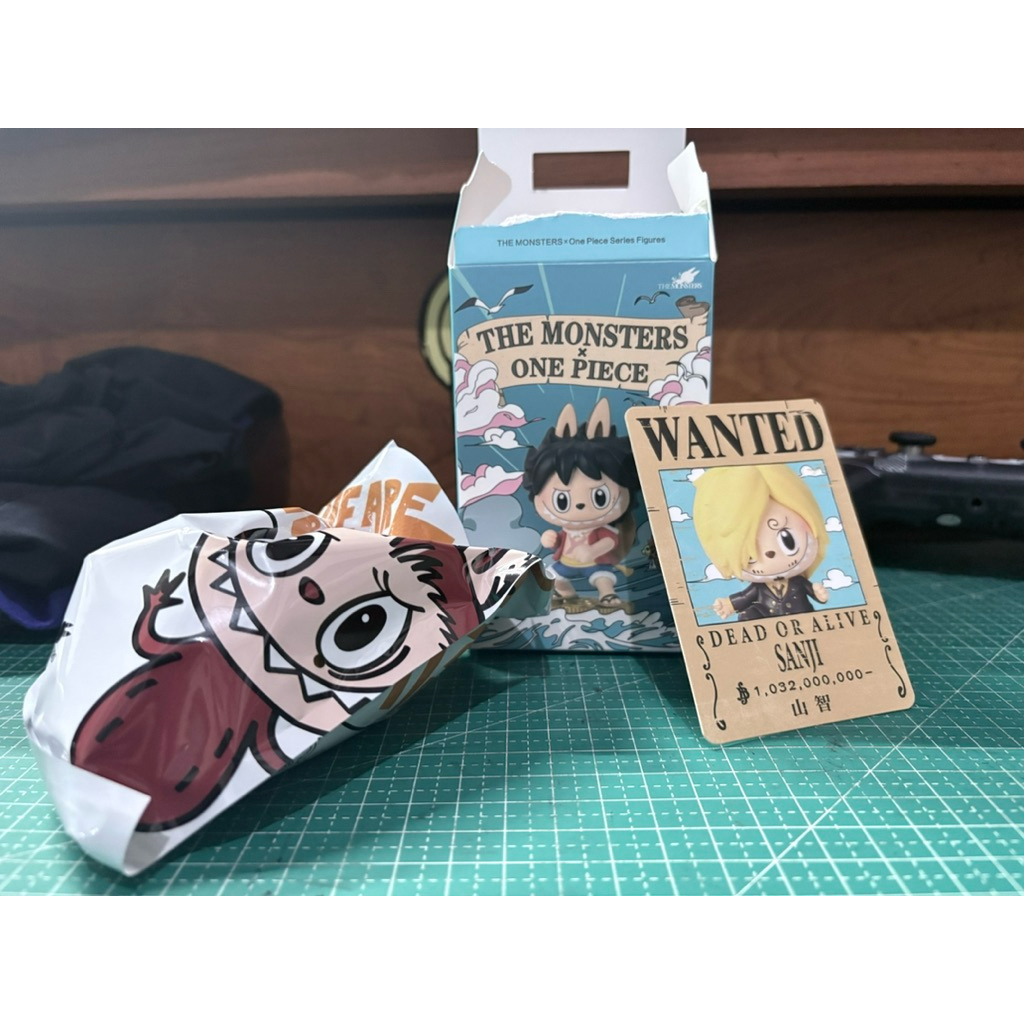 pop mart the monsters x one piece-Sanji