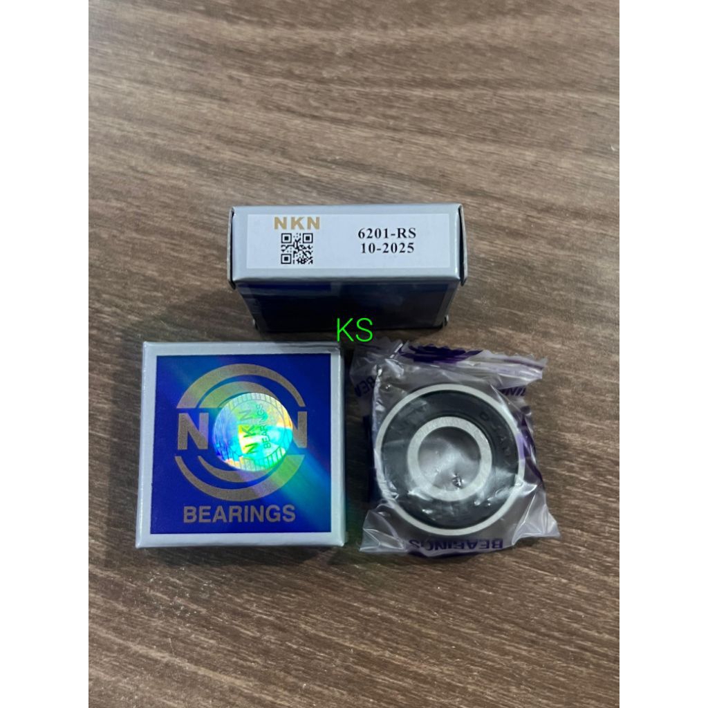 NKN bearing 6201-RS laher 6201 rs klaher 6201RS