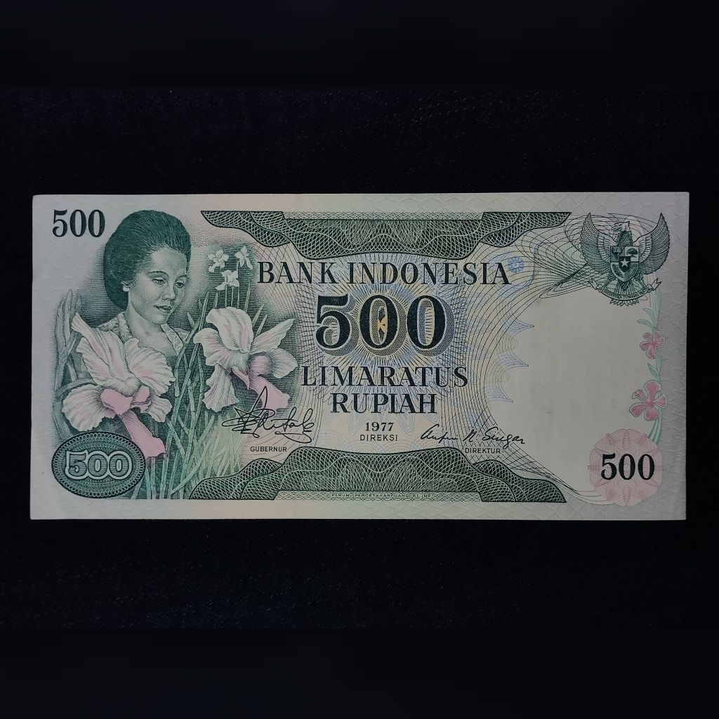 uang kuno Rp 500 ibu konde tahun 1970-an