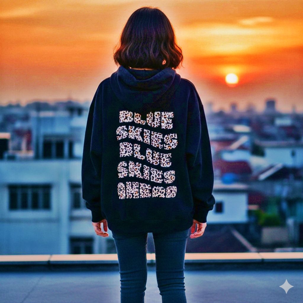 Hoodie Z.A.R.A Trafaluc boxy oversize(second)