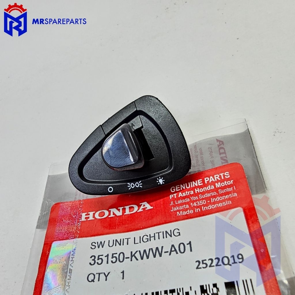 Tombol Saklar Lampu On Off Motor Revo Absolute Blade New Beat FI Vario 110 FI Scoopy FI