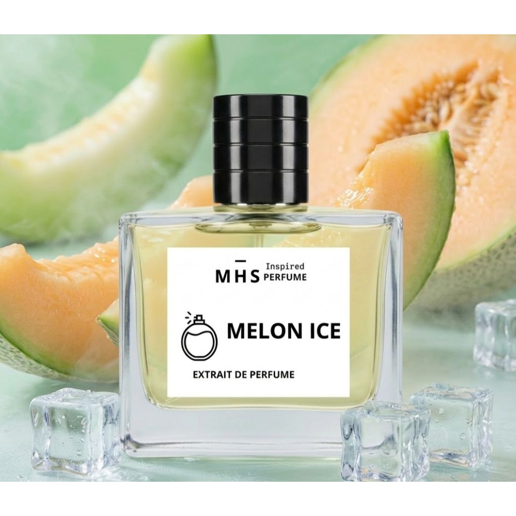 MHS - MELON ICE Extrait De Perfume - Parfum Melon Segar Dingin Tahan Lama | Wangi Buah Fresh Cowok C