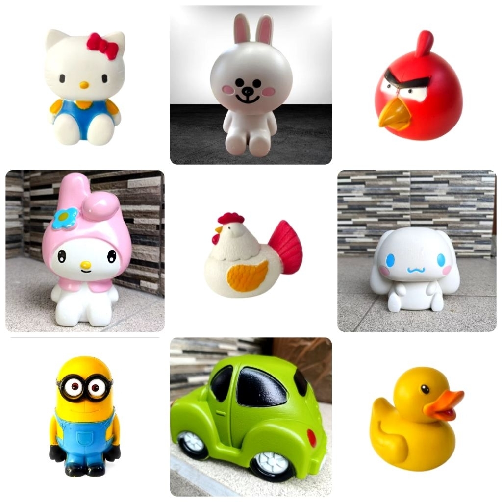 Celengan Plastik Unik Karakter Anak Lucu / Celengan Plastik DIY / Celengan Karakter Anak