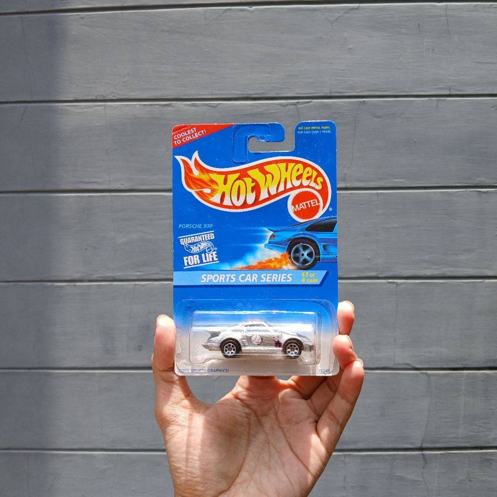 HOT WHEELS PORSCHE 930 SPORTS CAR SERIES ( BLUE CARD - VHTF )