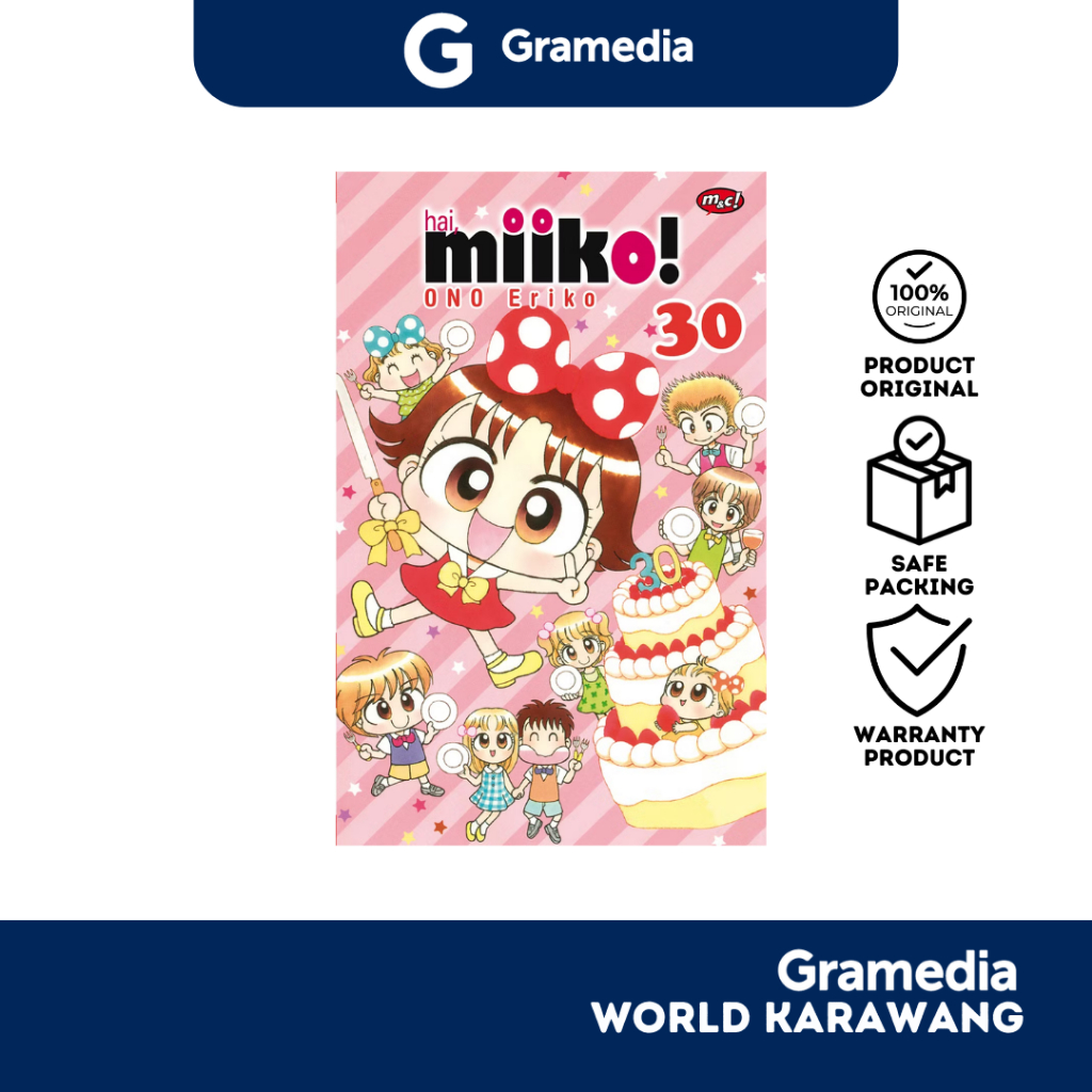 Gramedia Karawang - Buku Komik - Hai, Miiko 30 - Bookpaper - Ono Eriko