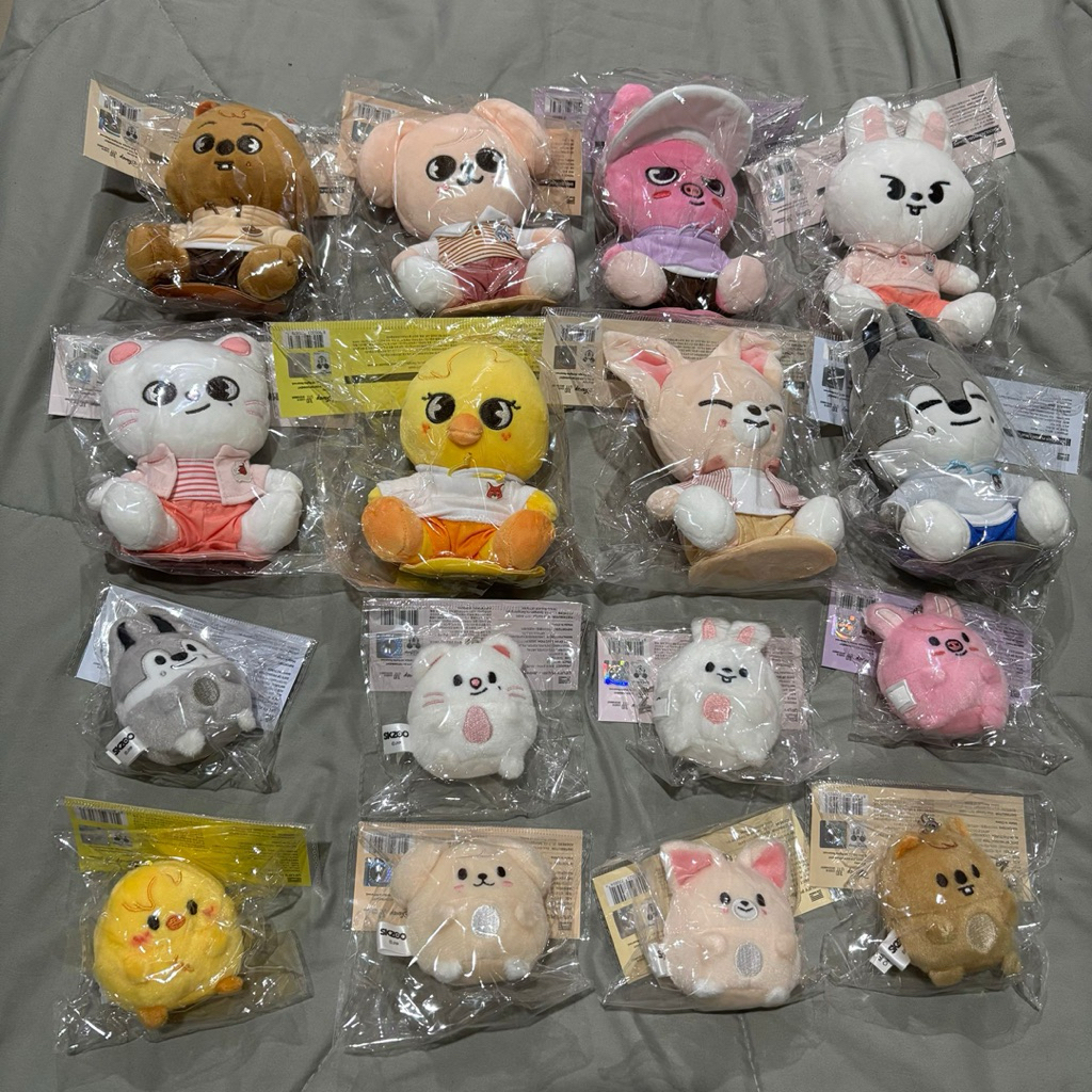 [READY STOCK] SKZOO X ZOOTOPIA SHOULDER PLUSH  (WOLFCHAN, LEEBIT, DWAEKKI, JINIRET, HANQUOKKA, BBOKA