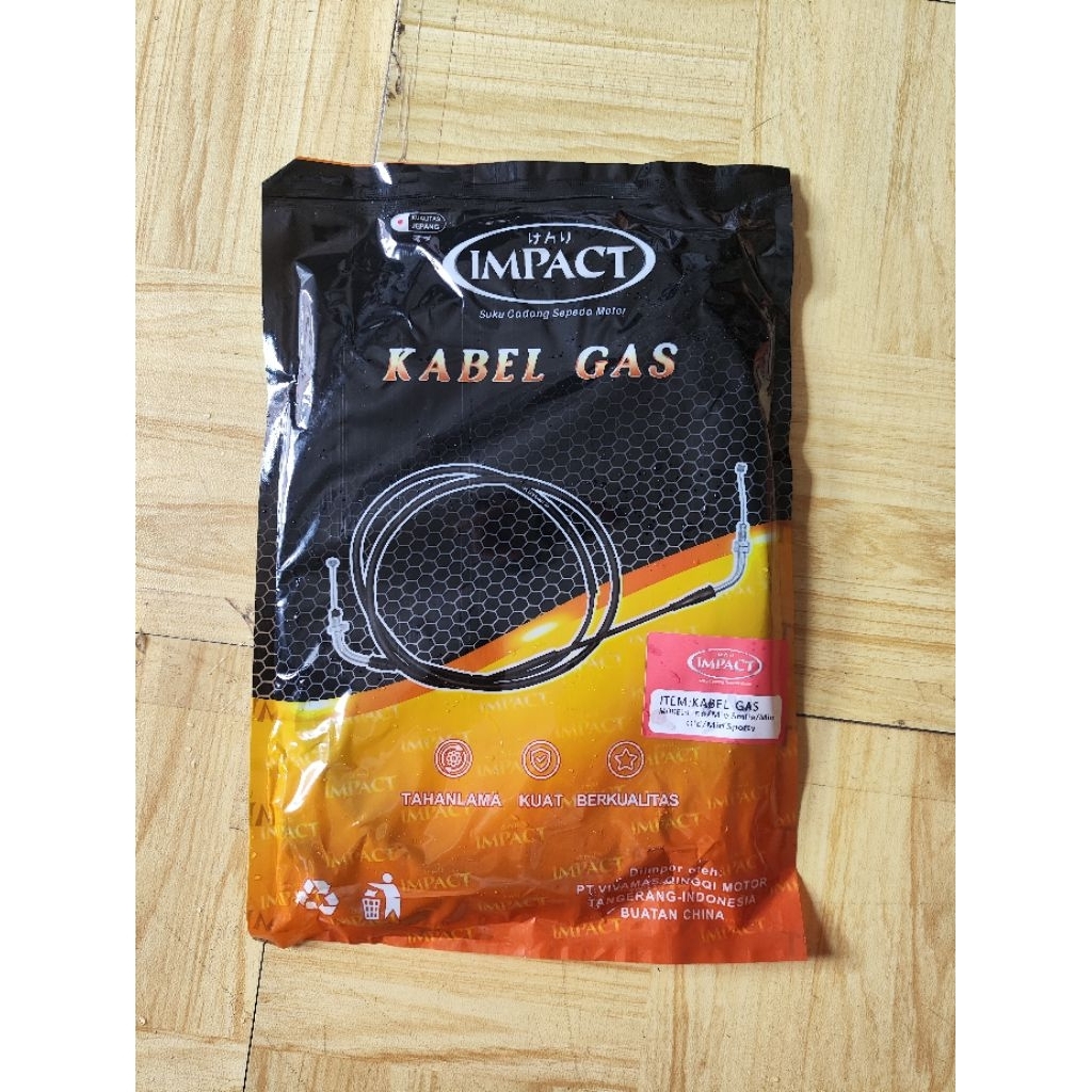 KABEL TALI GAS IMPACT MIO OLD/MIO SMILE/MIO SPORTY/FINO 1 SET