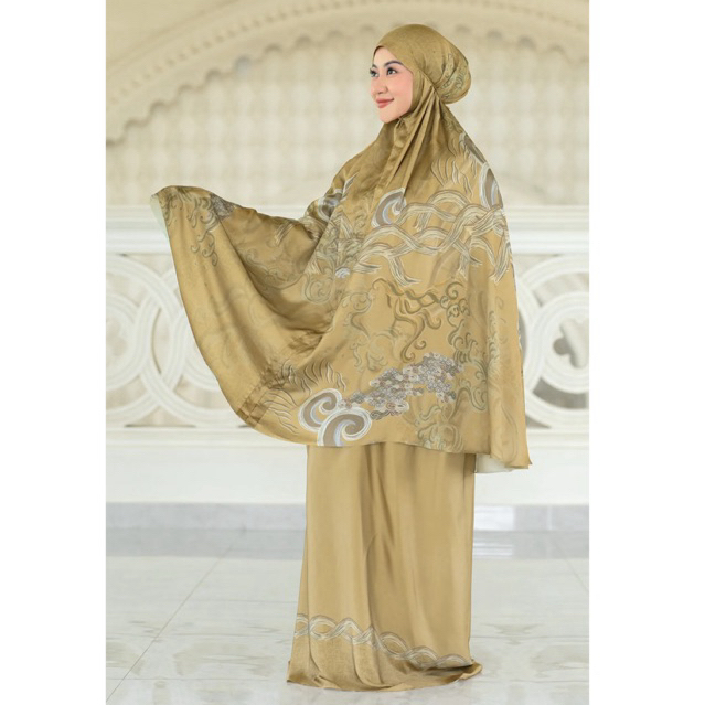 ButtonScarves Prayer Robe The Wave Sunrise - Ready Siap Kirim‼️