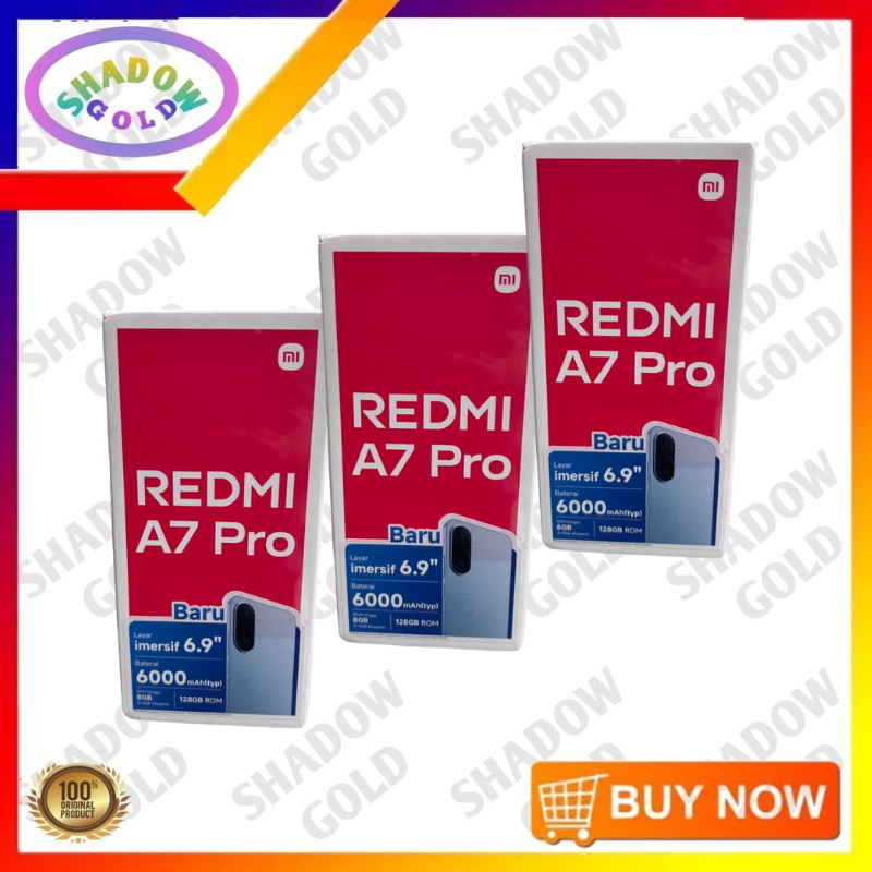 NEW Xiaomi Redmi A7 Pro 4/128GB RAM 4GB Internal 128GB ORIGINAL Garansi Resmi dengan Kamera 13MP dan