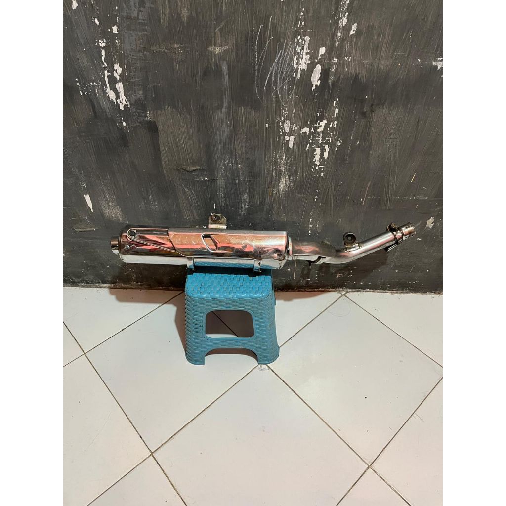 silincer yamaha scorpio steko original second