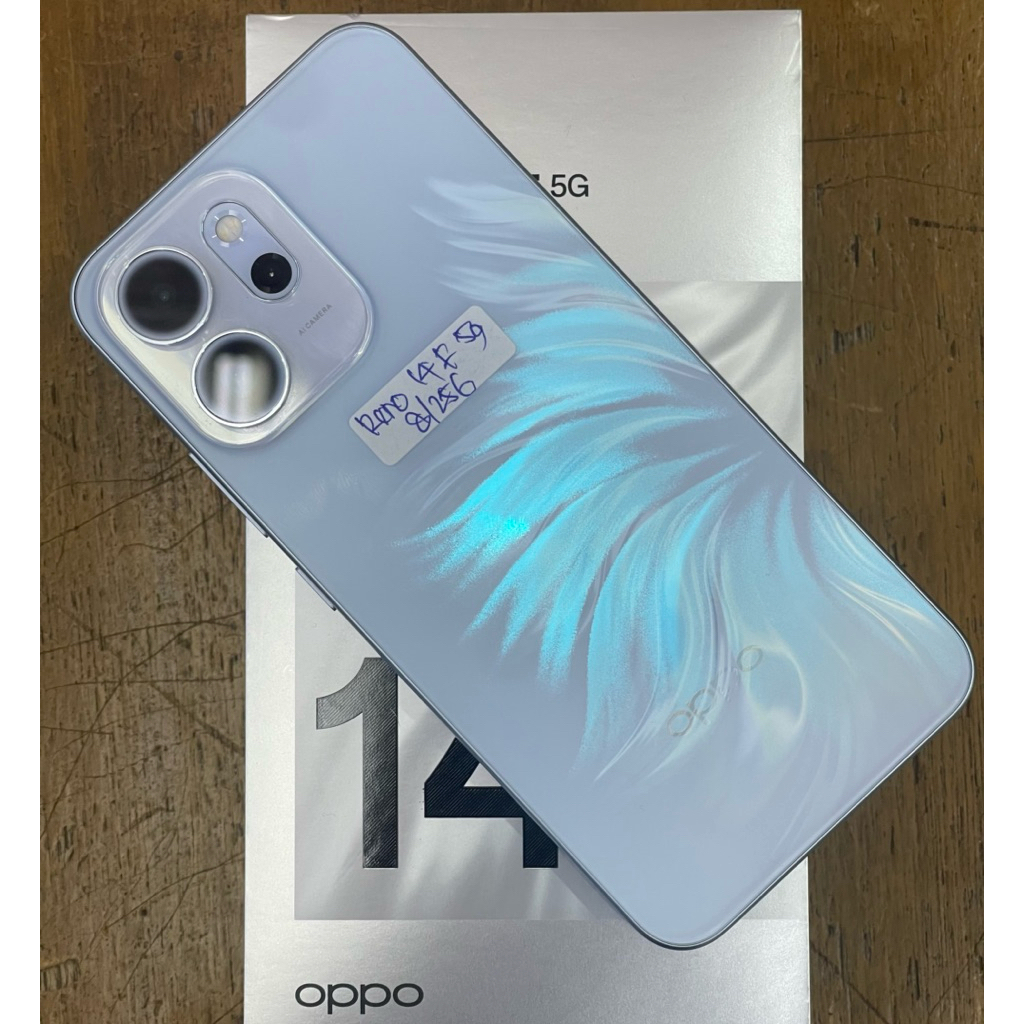 Hp Second OPPO Reno14 F 5G 8GB/256GB Fullset Garansi