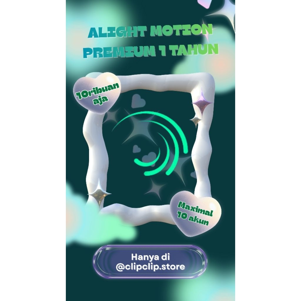 Alight Motion Premium 1 Tahun Full Garansi Selama Pemakaian