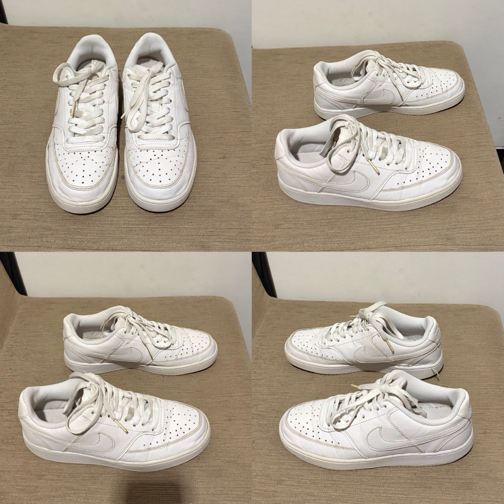 Nike Court Vision Low White (Ukuran 38)