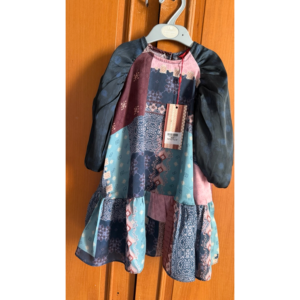 benang jarum x dian pelangi dress kids