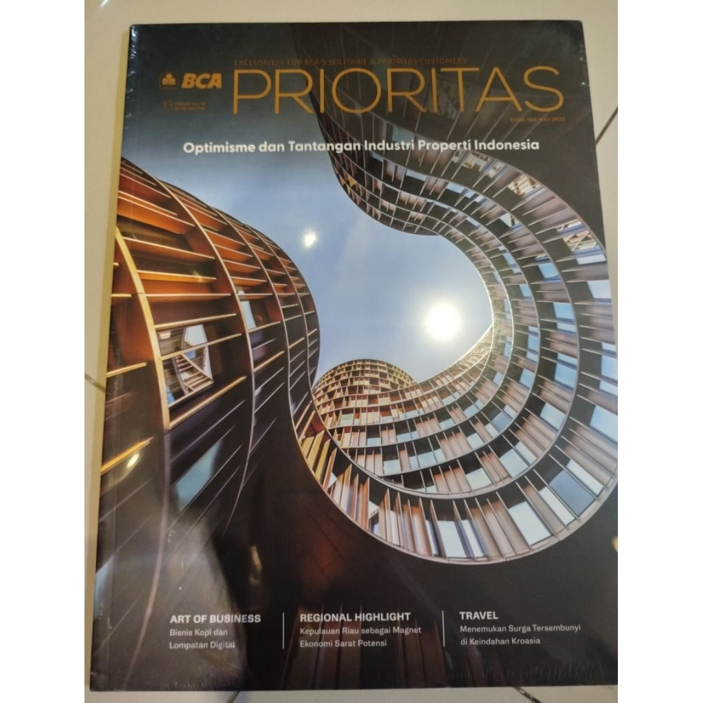 majalah Prioritas BCA majalah bisnis BCA