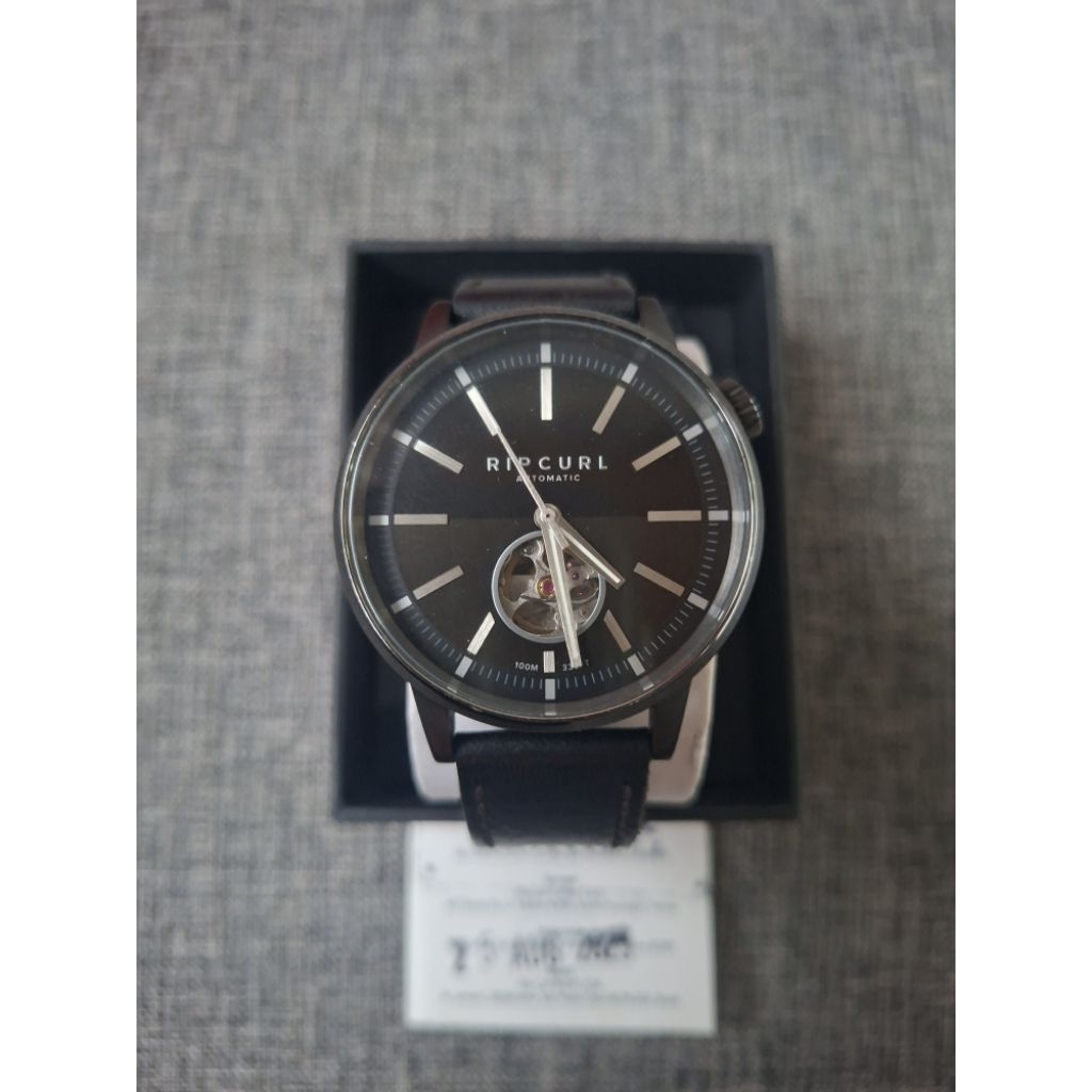 Jam rip curl a24 drake automatic kulit garansi