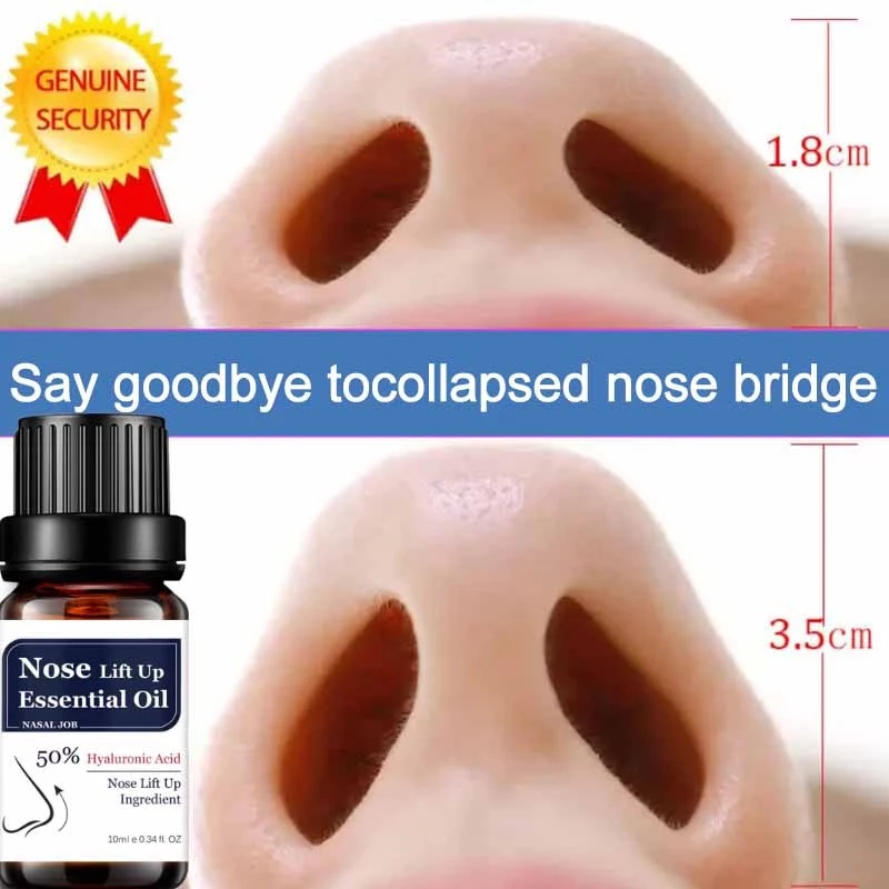 Serum Pemancung Hidung Permanen 10ml Minyak Esensial Nose Lift Up Alat Mancung Hidung Biar Mancung T