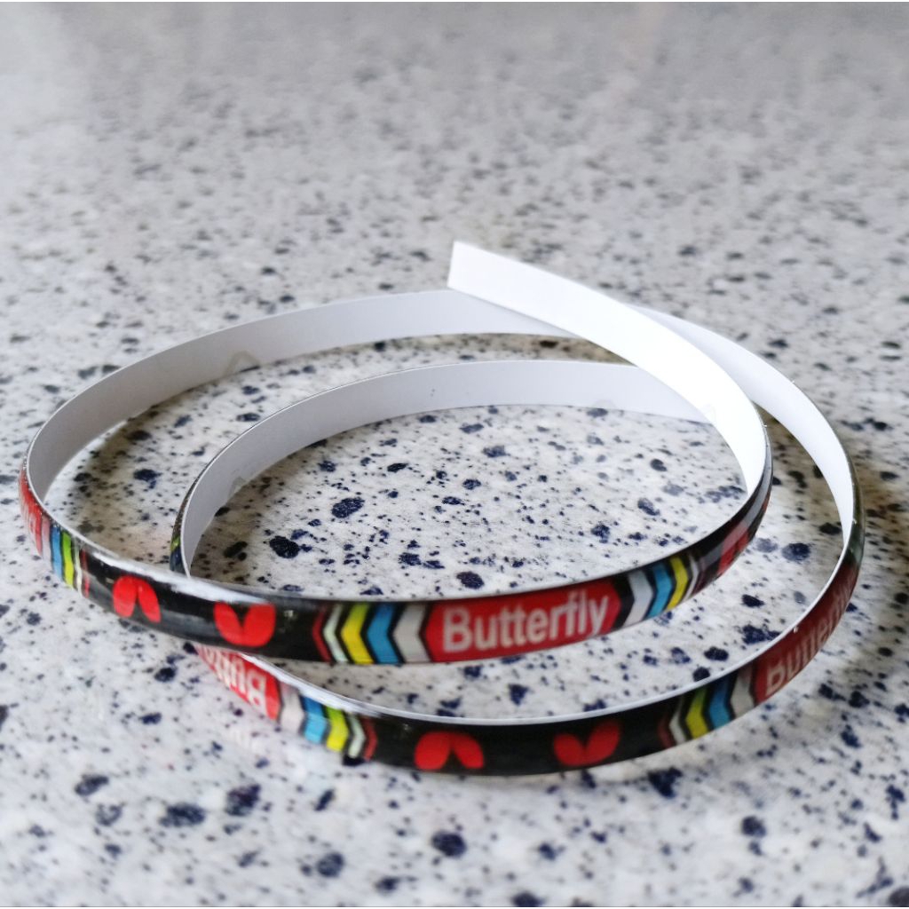 Side tape bed Tenis Meja Resin Timbul Premium