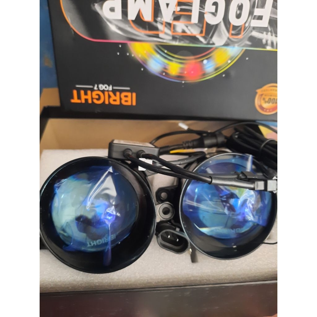 Foglamp Biled 3 Inch 3Warna Devil RGB Ibright Fog7