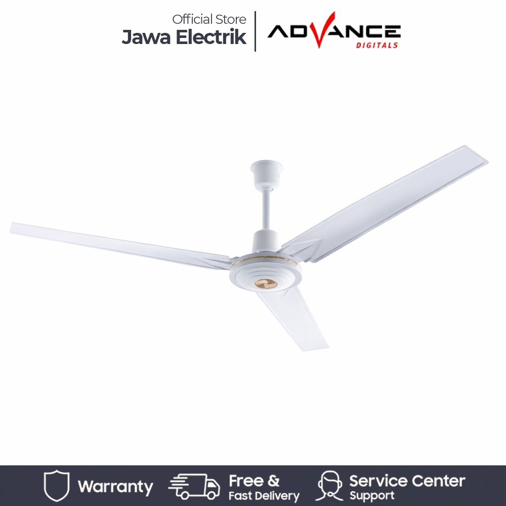 Ceiling Fan 56 inch ADVANCE / Kipas Baling-Baling Besi Asli