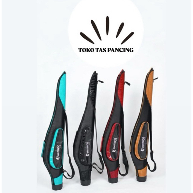 Tas pancing shimano kulit premium tosca isi 1 100cm