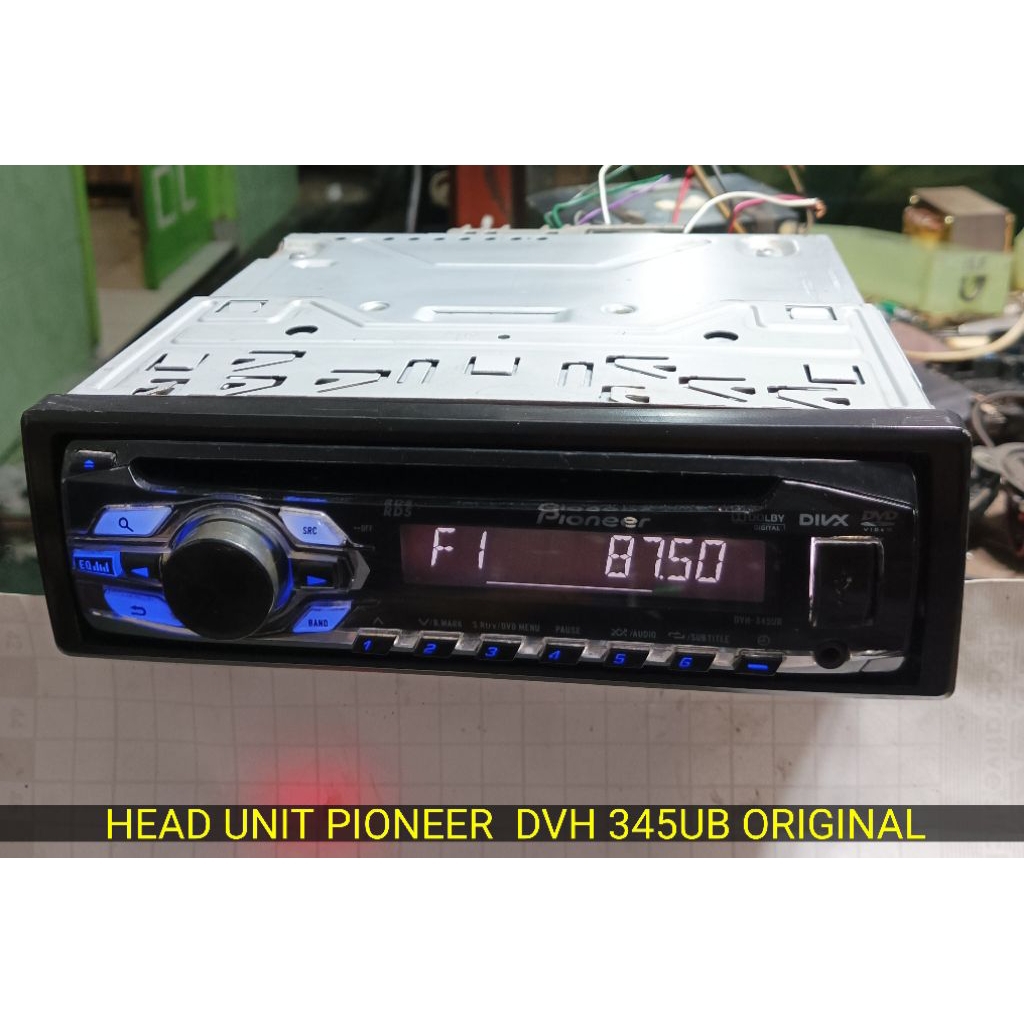 HEAD UNIT PIONEER  DVH 345 UB ORIGINAL