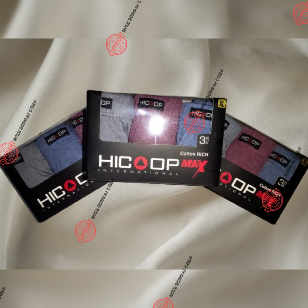 HICOOP MAX HB-01 Celana Dalam Pria 3pcs