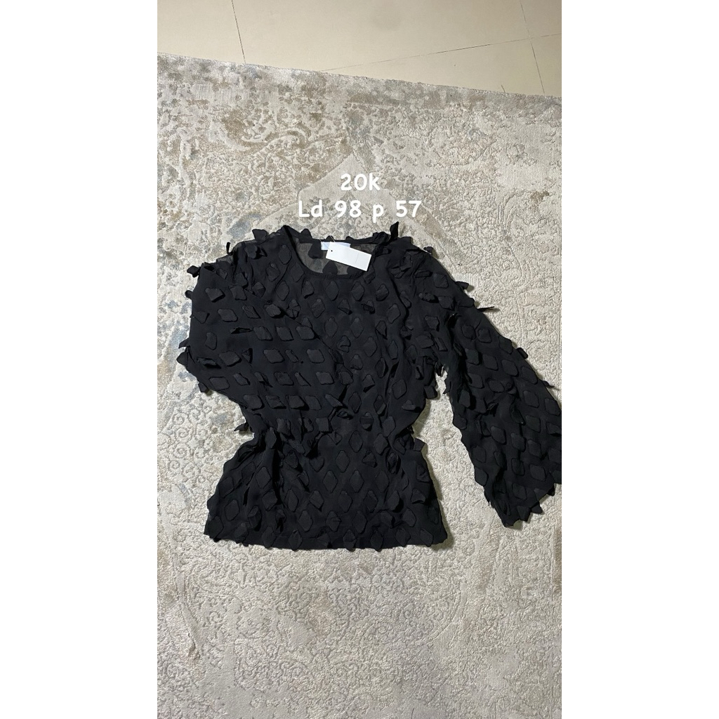 blouse sifon atasan wanita
