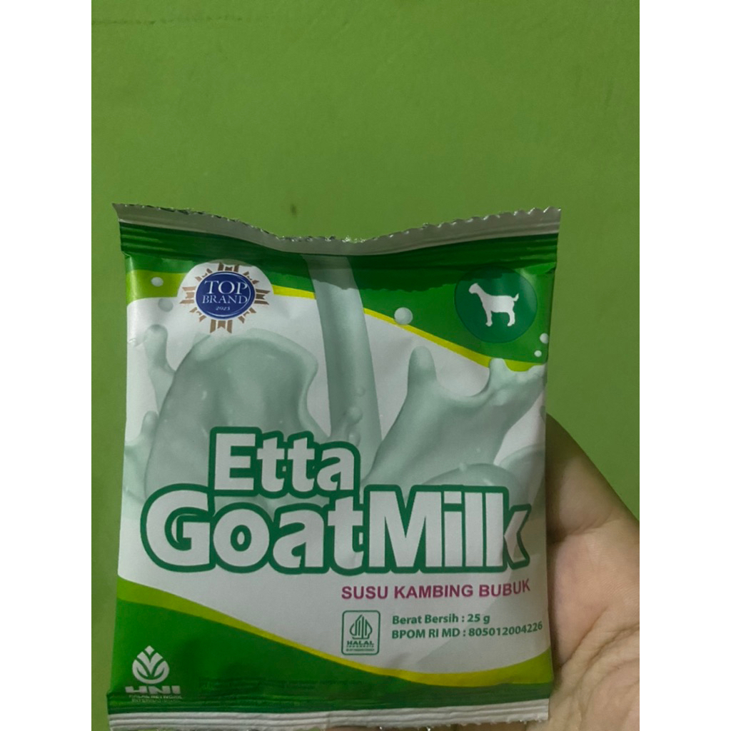 Susu Kambing Etawa (Etta Goat Milk) Sachet