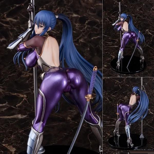 FIGURE PVC Taimanin Yukikaze 2 - Akiyama Rinko - 1/7 - Pole Dance Ver - Taimanin RPGX Release Commem