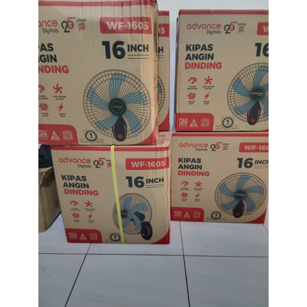 kipas angin dinding advance 16 inch