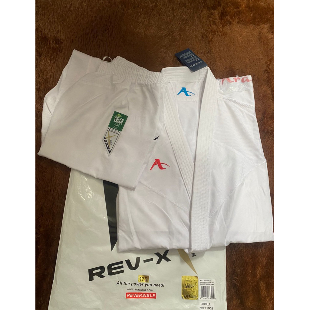 KARATE-GI KUMITE ARAWAZA REV-X WKF APPROVED