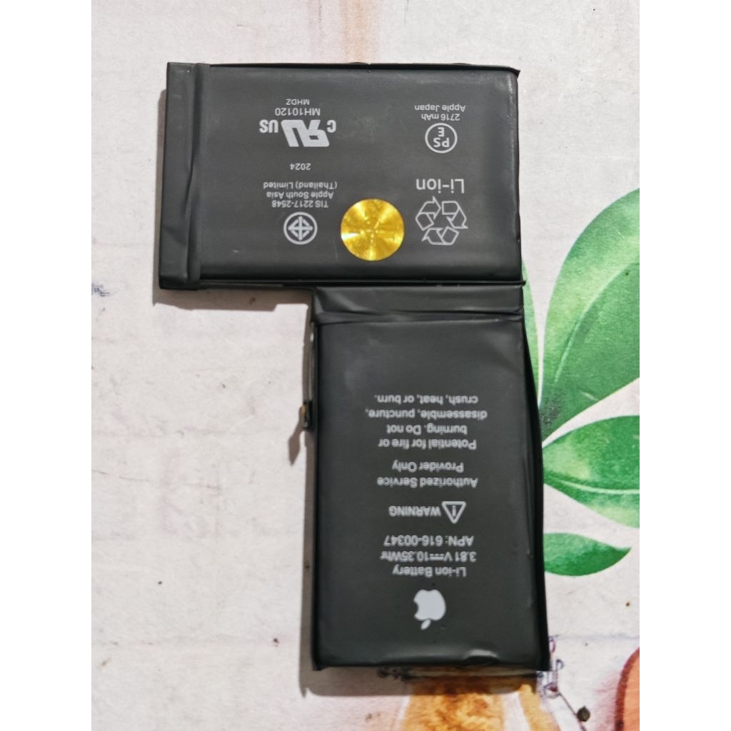 BATRE IPHONE X ORIGINAL COPOTAN NORMAL AWET