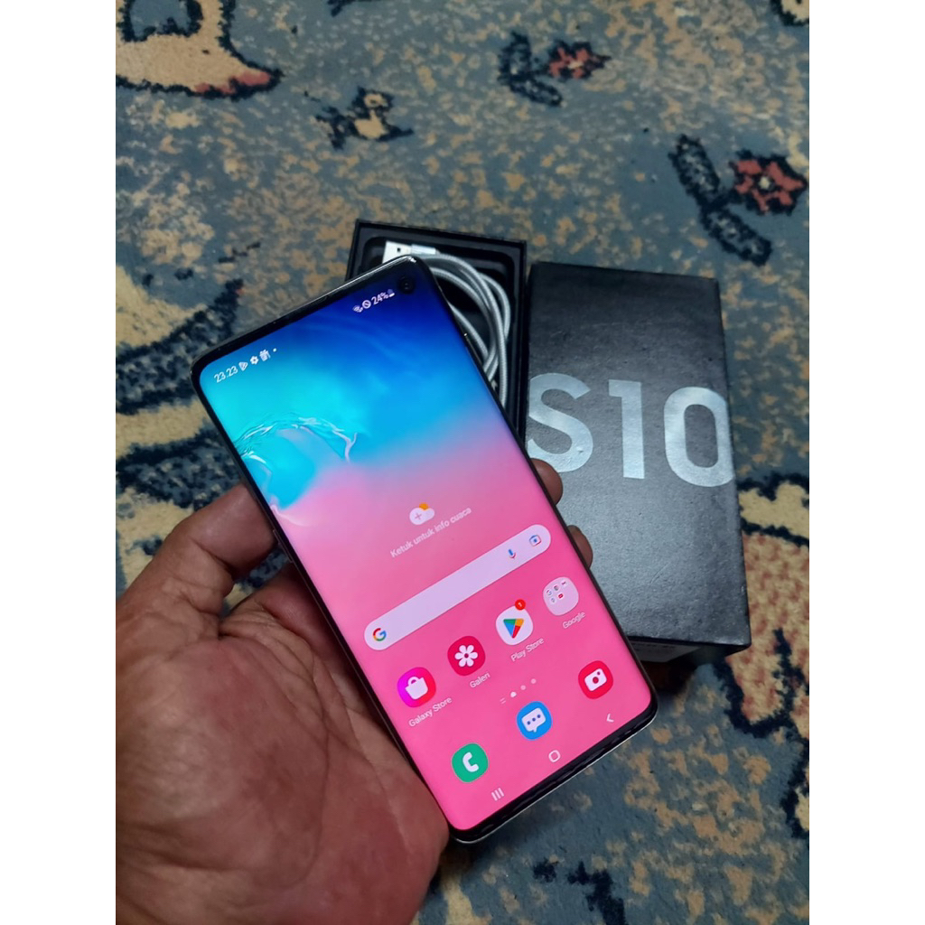 Samsung S10 Nominus Ram 8/128 Fullset