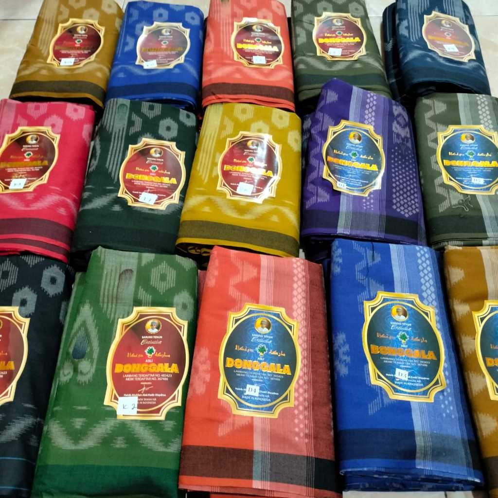 Grosir (5 PCS) Sarung Donggala Tenun produk habib abdillah alaydrus