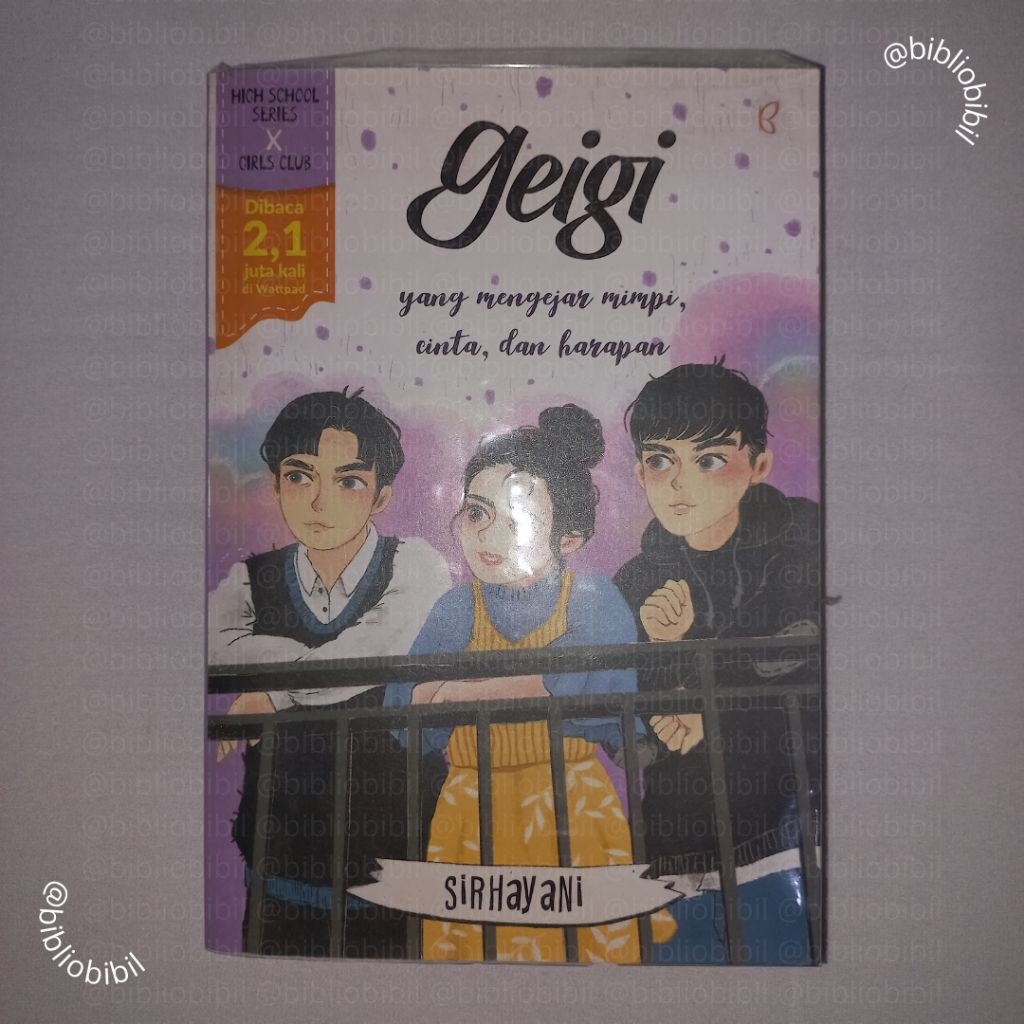 [Preloved] Novel Geigi - Sirhayani