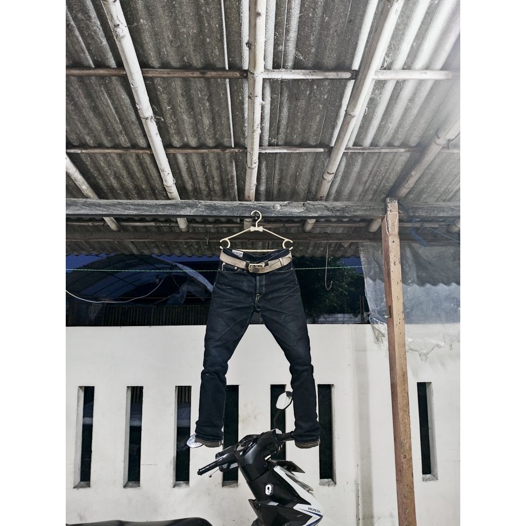 denim wingman INDIBROWN 17oz,sz29