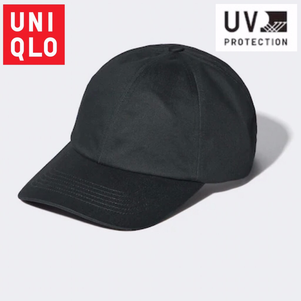 UNIQLO Cap Unisex Topi Twill UV Protection Pria Wanita