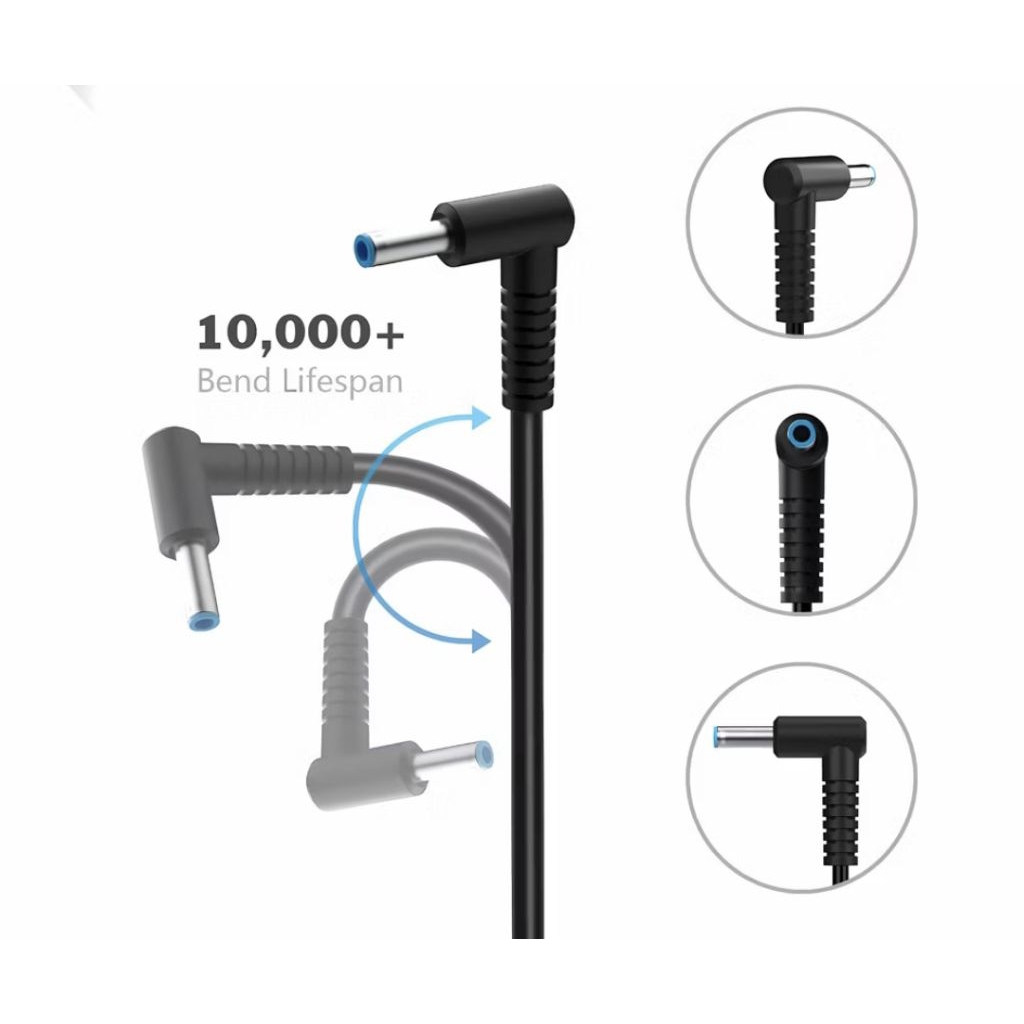 Charger laptop HP Chromebook original pin biru TPN x360