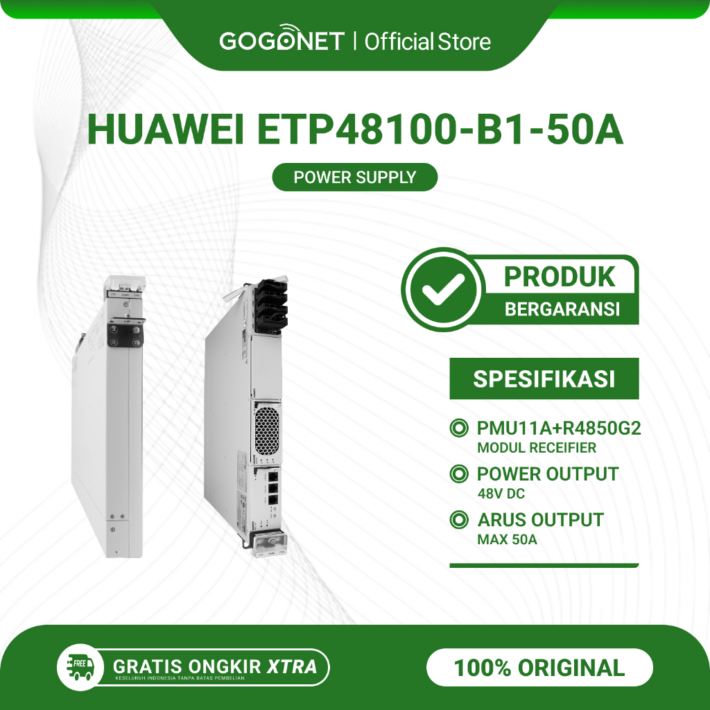 Huawei ETP48100-B1-50A Power Supply 48V-DC Max 50A PMU11A Controller Original