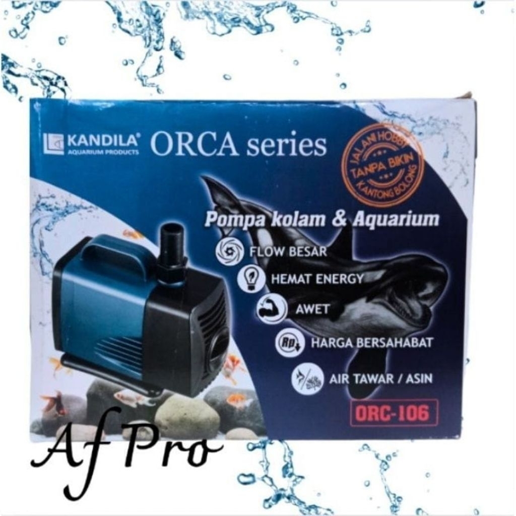 KANDILA ORCA 106 Pompa Aquarium Kolam Koi 4000 Lph