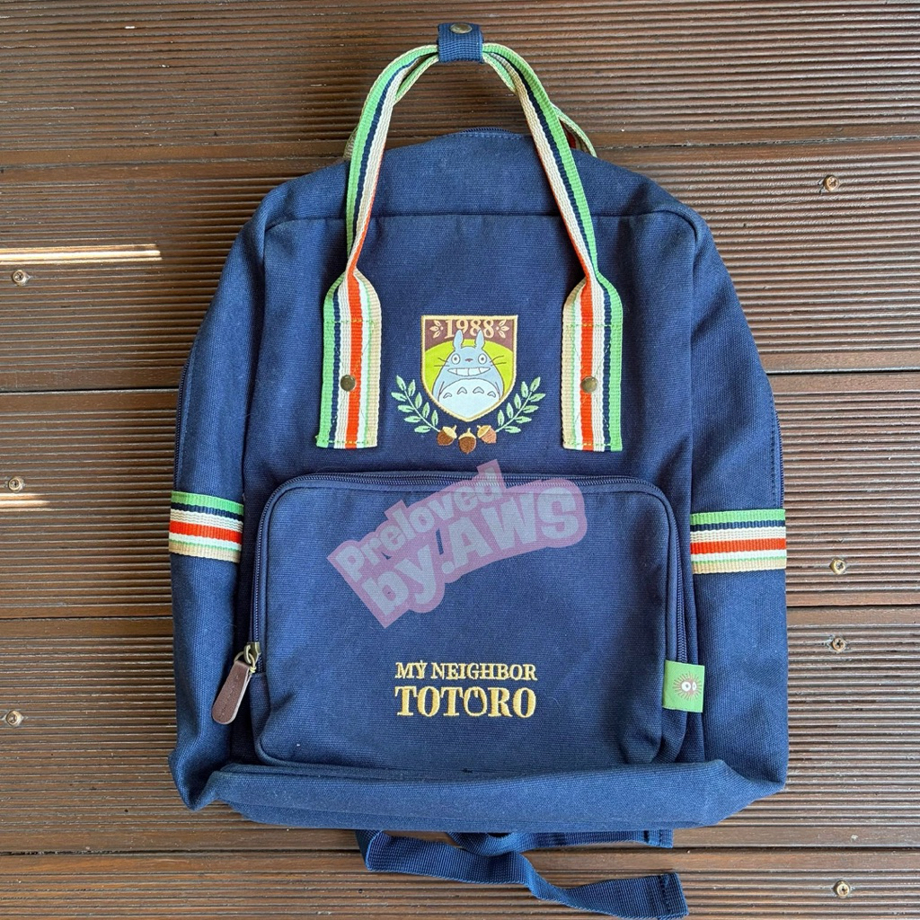 (Preloved) Tas Ransel Totoro ORI STUDIO GHIBLI JPN