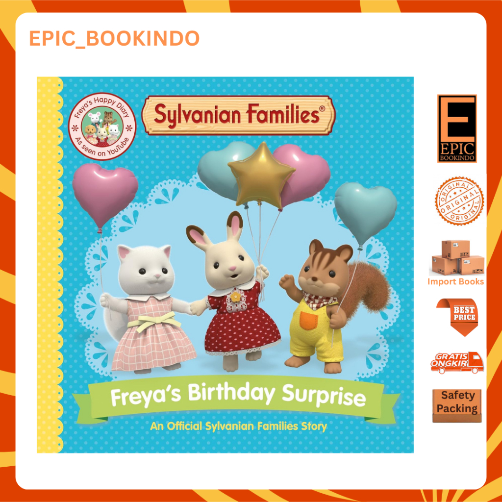 Sylvanian Families: Freya's Birthday Surprise - ISBN 9781529093209
