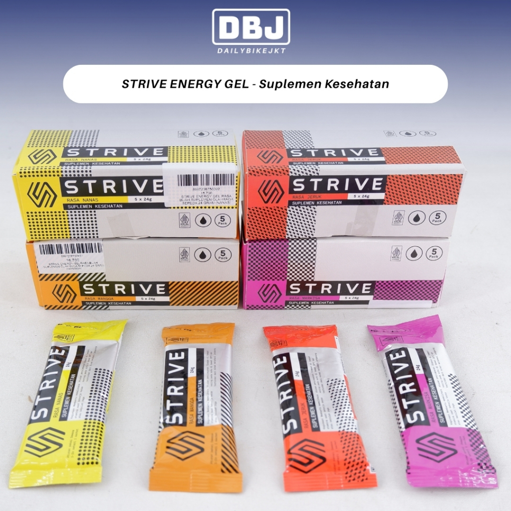 STRIVE ENERGY GEL - Suplemen Kesehatan