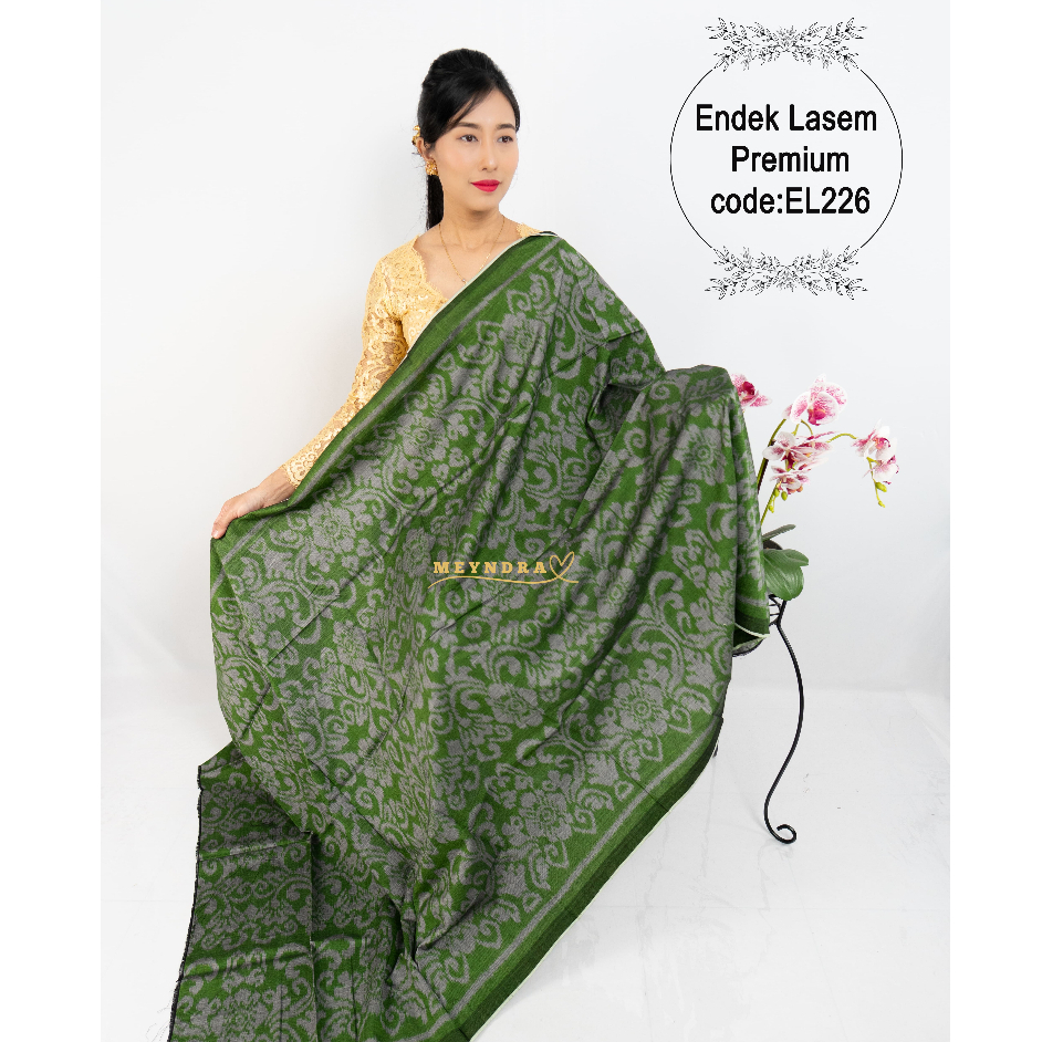 MEYNDRA BUSANA--Endek Semi Mastuli/Endek Tenun Lasem/Endek Premium Bali/Endek Bali (Tanpa Selendang)